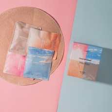 클로로피 버블 바스 티백 4종 세트, 1개