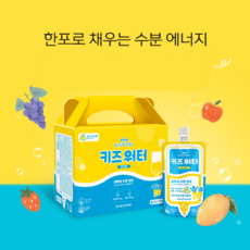 키즈워터 망고맛 어린이 유아 수분 충전 비타민 미네랄 아미노산 먹는 수액제, 20팩, 125ml
