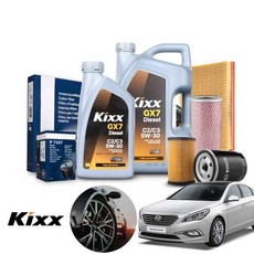 쏘나타(LF)(14~) 1.7d 디젤 킥스 2025 5w30 합성엔진오일 필터2종세트