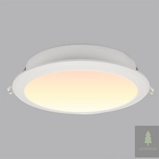 행운몰 방습형 다운라이트 LED매입등 매립등 슬림 17.8cm(7인치) 30W