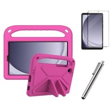 갤럭시탭A9 A9플러스 호환 에바폼 스탠드 케이스 커버 A9+ 케이스나라, 핑크