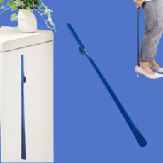 스파코라 마그네틱 자석 롱사이즈 구두주걱 63cm, 블루, 1개