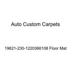 Auto Custom Carpets 19621-230-1220366108 Floor Mat, Auto Custom Carpets 19621-230-