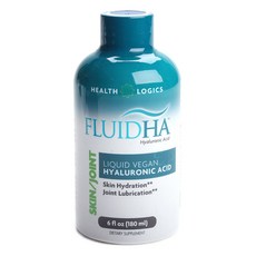 Healthlogics Fluid HA 透明質酸液體素食主義者, 1個, 180毫升