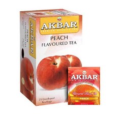 (아크바) 복숭아향 홍차 25티백 과일향 홍차 피치홍차 Akbar, 해당제품선택