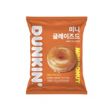 던킨 미니 글레이즈드 도넛, 15g, 9개