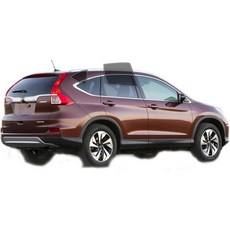 프리컷 윈도우 틴트 필름 리어 윈드실드 자동차 햇빛 차단 보호 프라이버시 안티 샤터 글래스 2 플레이 컴퓨터 2012-2016 혼다 CRV용 틴트 쉐이드 컷, Back, Back-50%, 1개