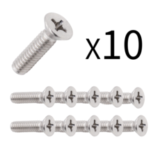 굿나잇몰 접시 머리 볼트 십자 스텐 사라 머신 규격 M2 M2.6 M3 M4 M5 M6 M8 (10개 묶음), 10개, 스텐 접시머리 십자볼트, 8mm