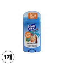 미국 휴대용 데오도란트 여성용 파워스틱 트로피컬 블리스, 1개, 60ml