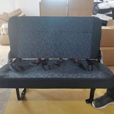 트럭 화물차 접이식 보조의자 개조 버스 학원차, N. 1m 측면 걸이 안전벨트 3개 평평하