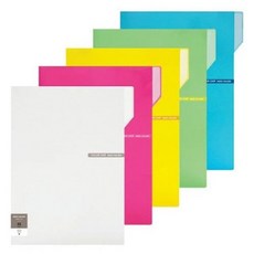 청운)칼라칩 인덱스홀더 A4(청색)-팩(5개입)han7+3dfW