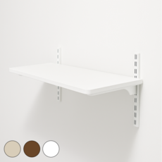 아텍스 철제 시스템 벽선반 나무선반 팬트리 베란다, 1단, 화이트