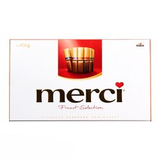 메르시 파이니스트 셀렉션 레드 초콜릿, 400g, 1개
