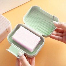 휴대용 물빠짐 비누받침, 없음, 1개, 상세설명 참조