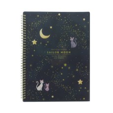 【莫莫日貨】Sunstar 美少女戰士30周年限定A4線圈型10層L夾資料夾 文件收納神器, 1個, F