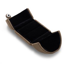 Oirlv 벨벳 반지 상자 더블 반지 상자 귀걸이 목걸이 팔찌 긴 사슬 선물 포장 상자 결혼식 커플 부모 친구 다이아몬드 보석 1세 선물 보관 상자에 적합합니다., 1개, H0090204링 케이스