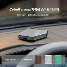 테슬라 차량용 음이온 고급 방향제 자동센서 태양광충전 아로마테라피 인테리어 선물용, 아가우드+문라이트, 1개, 향기