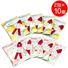 리치 버스 파우더 레몬＆로즈 2포 10개입 선물