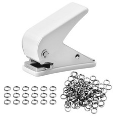 다트 플라이트 홀 펀칭 액세서리 다트 플라이트 펀처 | 다트 합금 다트 홀 펀처 100개 샤프트 링 포함 - 포터블 매뉴얼 프로페셔널 다트 액세서리 프로용 다트 플라이트 홀 펀