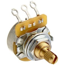 풀 사이즈 포트 분할 샤프트 250K A 테이퍼 Full Size Pot Split Shaft 250K A Taper, 1개