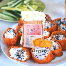 60매 1kg ) 정통 일식당풍 조미유부 냉동, 1개