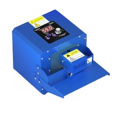 휴대용 실링기 미니 비닐 포장기 밴드 밀봉 드립백 자동 씰러, GLF-50P형 (블루)+줄무늬휠
