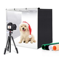 [80cm] PULUZ 808080cm 234pcs LEDs 14000LM 대형 촬영 박스 큰 촬영 부스 간이 스튜디오, 1개