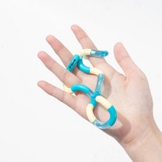 Tangle扭扭樂 解壓夜光Glow 官方正版 ADHD專注力訓練手指玩具, 【國創高配-正版Uniloop】五月, 1個