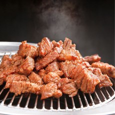 갈비아저씨 수제 돼지갈비 맛 양념목살, 2개, 300g