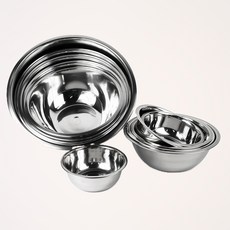 스텐볼세트 캠핑용 음식준비 다용도 믹싱볼, 1개