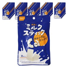 Onisi Foods 尾西牛奶條 鈣多多 8條, 30個, 43.2g