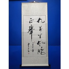 手寫書法字畫真跡卷軸 九萬裏風鵬正舉, 參考詳情頁