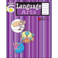 Language Arts: Grade 6 (Flash Kids Harcourt Family Learning), Flash Kids, 9781411404144, Flash Kids
