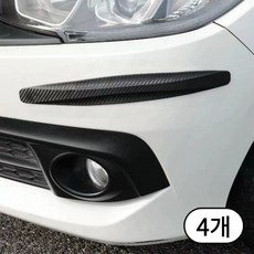 케이디리빙 자동차 범퍼가드, 블랙, 4개