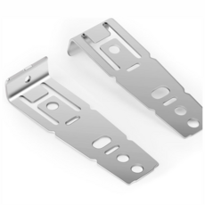 2PCS 식기 세척기 조리대 장착 브래킷 WD01X21740 식기 세척기 장착 브래킷 WD01X10598 PS11700868 교체, 그림처럼