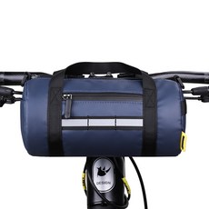 라이노워크 자전거 핸들가방 프론트백 핸들바 가방 RK9101, 블루, 1개