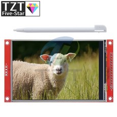 1/2PCS LCD 스크린 모듈 TFT 4.0 인치 SPI 직렬 480x320 HD 전자 액세서리(ST7796 드라이버 칩 포함), 01 2PCS