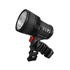 光大光學 高性能槍型搜索探照燈 手電筒 BPL-3088，700流明，510米射程，槍型握把設計, 黑色, 1個