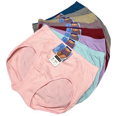 吉泰 超彈性緹花無縫加大三角褲 M-3L 中高腰滑順彈性內褲, 1~3件每件30$(數量下1~3件)