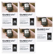 오상헬스케어 글루네오 플러스 혈당시험지, 5개, 50개입