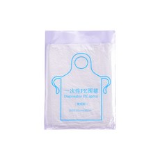 一次性PE圍裙, 透明, 1P