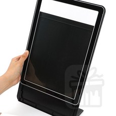 A4 안내판 스탠드 스탠드형 슬라이딩 프레임 A4 광고스탠드, 검정