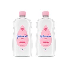 존슨즈베이비 오일, 591ml, 2개