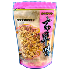 心晴食品坊 櫻花蝦花生，古早味酥脆口感，休閒零食最佳選擇, 280g, 1個