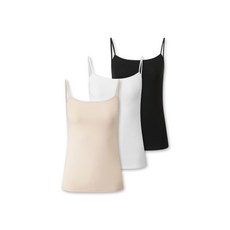 TOPTEN 여성 BALANCE 코튼 캐미솔 3PACK_MSG5UL2501 287050