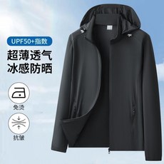 UPF50+ 冰感超薄透氣可卸帽防曬外套