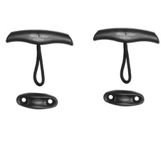 범용 해양 카누 운반 딩기 없이 코드 핸들 나사 카약 토글, 2 Sets, 1개, 2 Sets