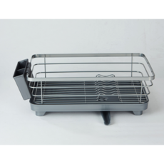 모던하우스 더블코팅 와이어 미니 식기건조대, 2개, GRAY 그레이, 1단