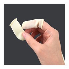 준열 미끄럼방지 엠보싱 고무 손가락 골무 서류 바느질 정전기 미싱부자재, 중