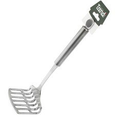 又敗家@日本TKG遠藤商事 L型手壓不銹鋼馬鈴薯泥搗碎器 S-112-14 28cm 業務用, 1個